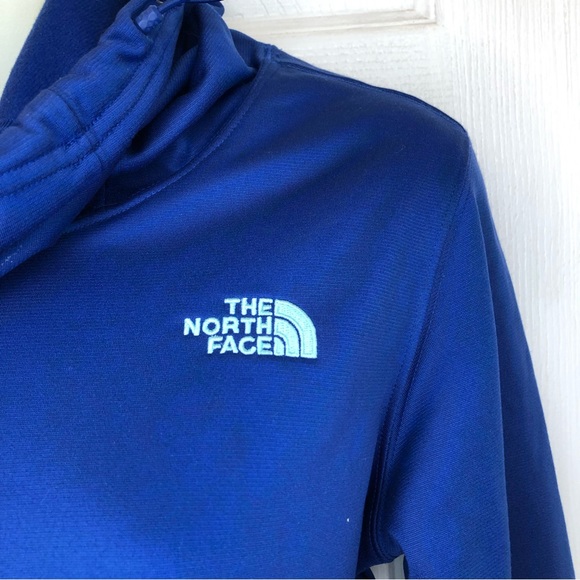 The North Face novelty fleece lined glacier pullover, royal blue, medium - Picture 7 of 11